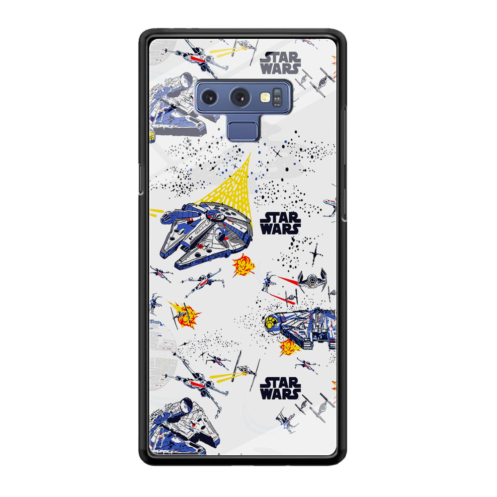 Star Wars Fighter Plane Samsung Galaxy Note 9 Case
