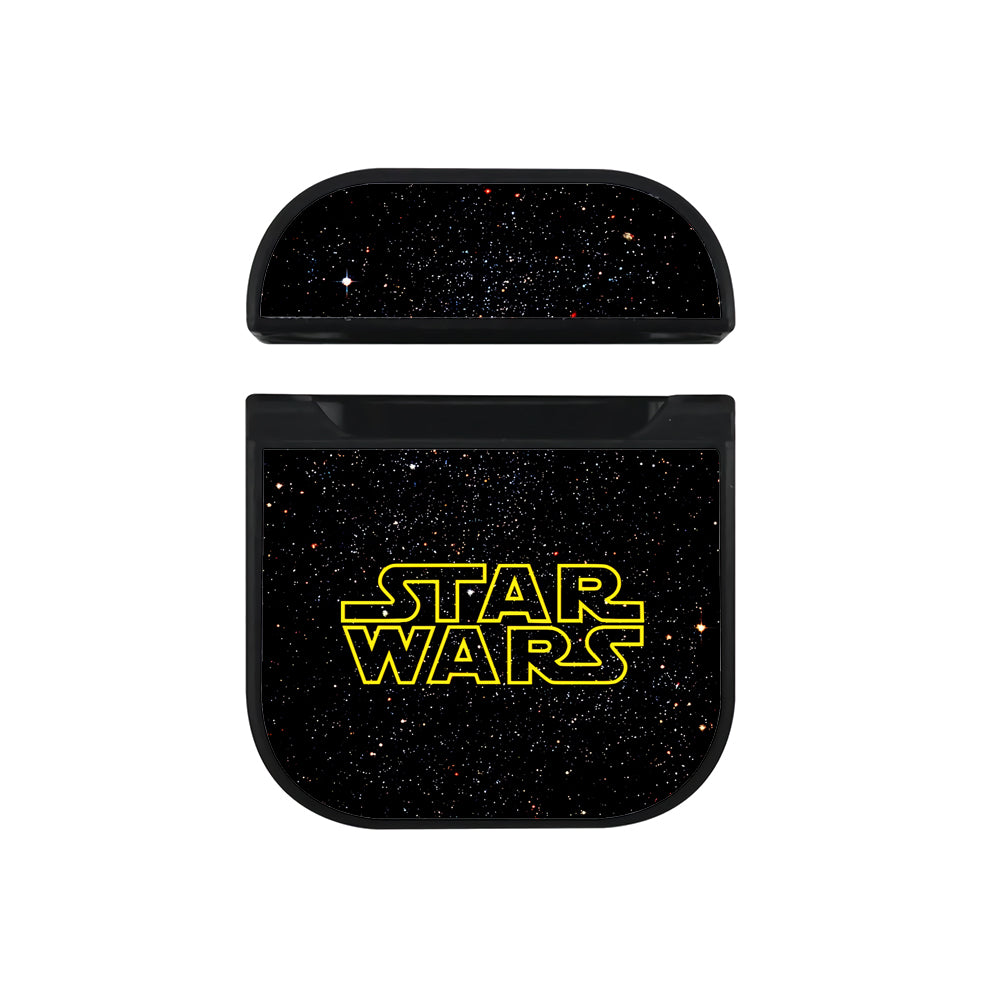 Star Wars Galaxy Star Apple AirPods Case-AirPod Case-Black-Altracase