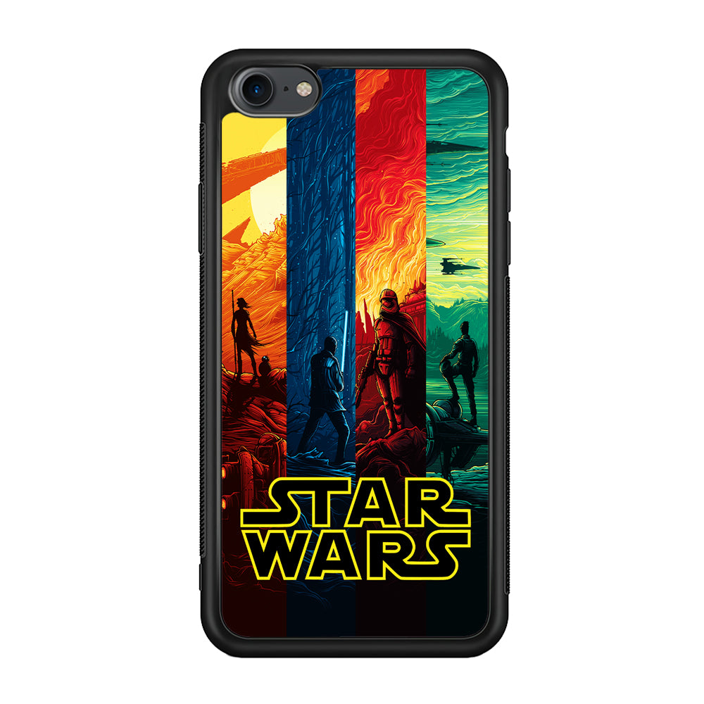 Star Wars Poster Colorful iPhone SE 3 2022 Case