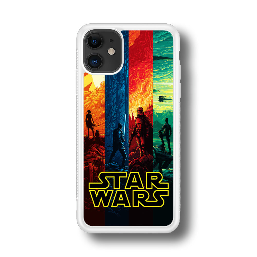 Star Wars Poster Colorful iPhone 11 Case