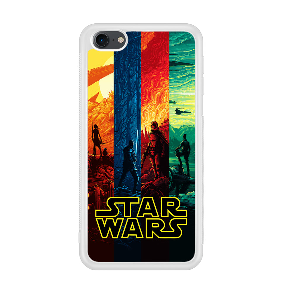 Star Wars Poster Colorful iPod Touch 6 Case