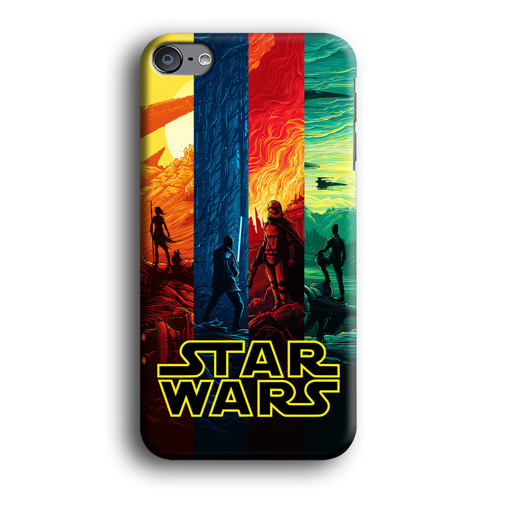 Star Wars Poster Colorful iPod Touch 6 Case