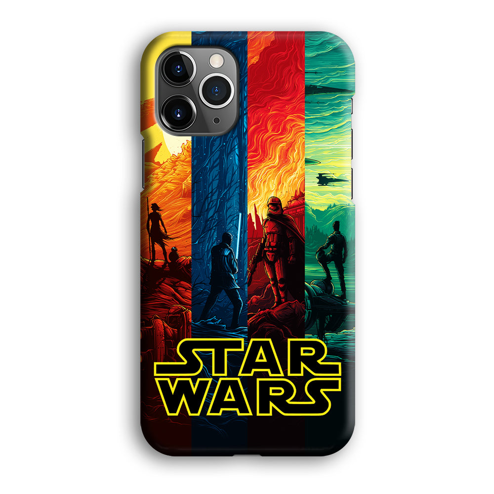 Star Wars Poster Colorful iPhone 12 Pro Case