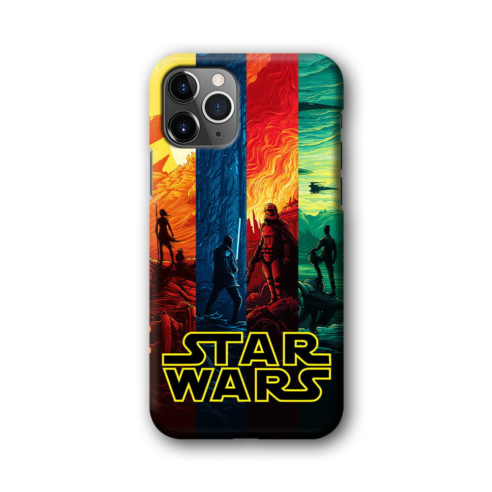 Star Wars Poster Colorful iPhone 11 Pro Case