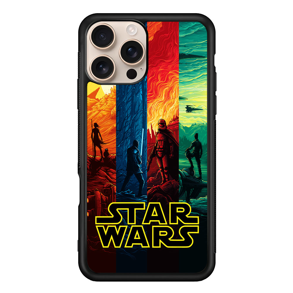 Star Wars Poster Colorful iPhone 16 Pro Max Case - Altracase
