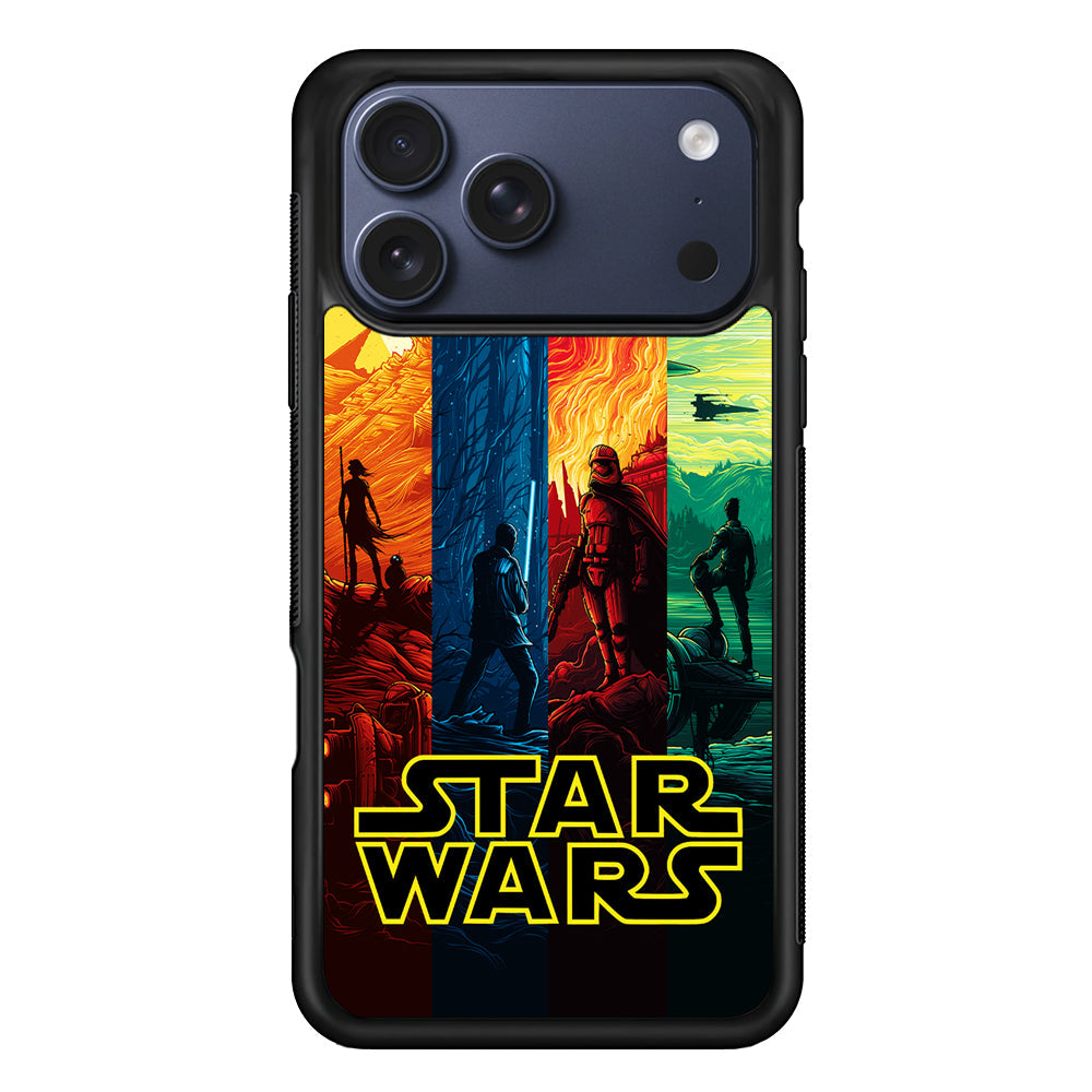 Star Wars Poster Colorful iPhone 17 Pro Max Case - Altracase