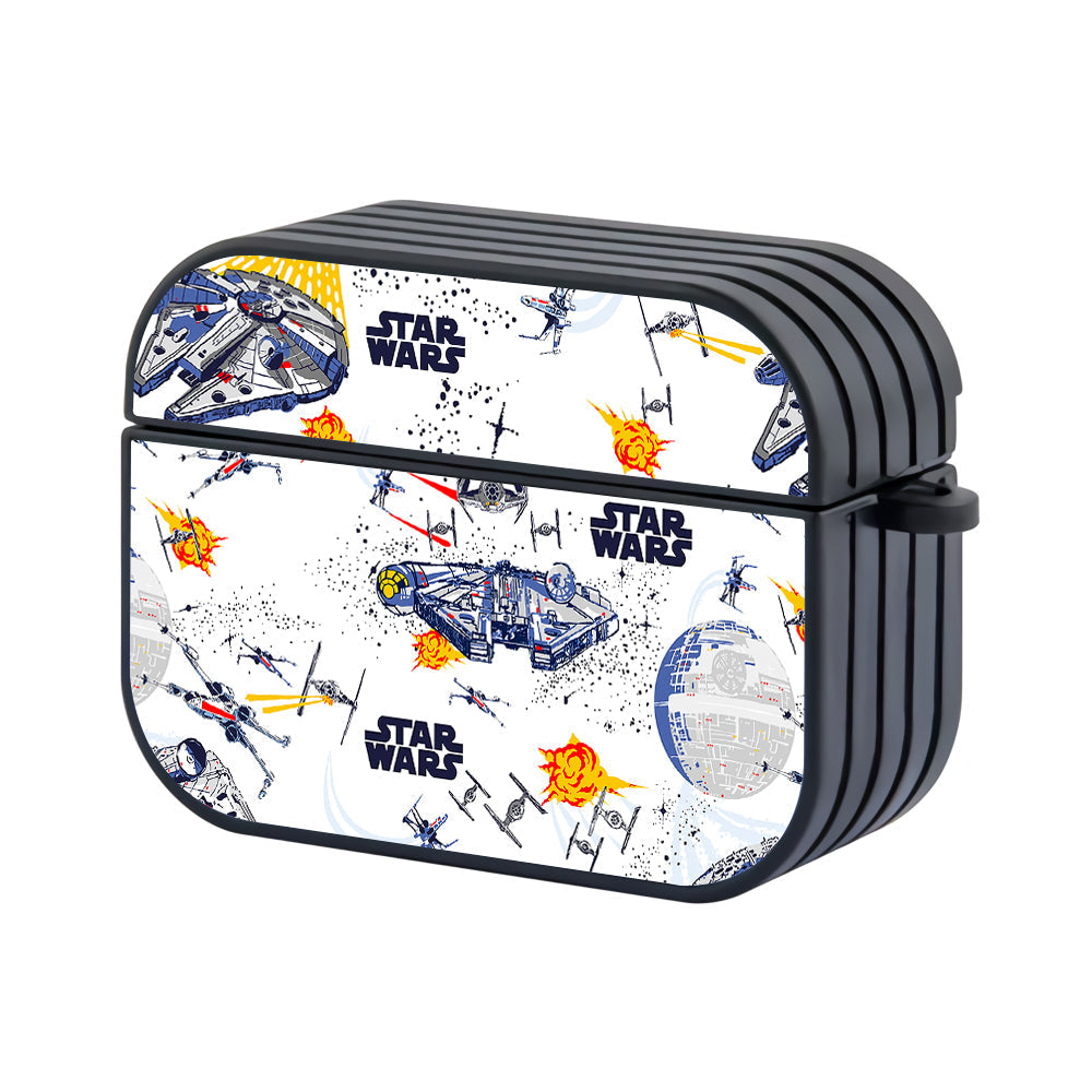 Star Wars Space Ships Vintage Apple AirPods Pro 3 Case-AirPods Pro 3 Case-Altracase