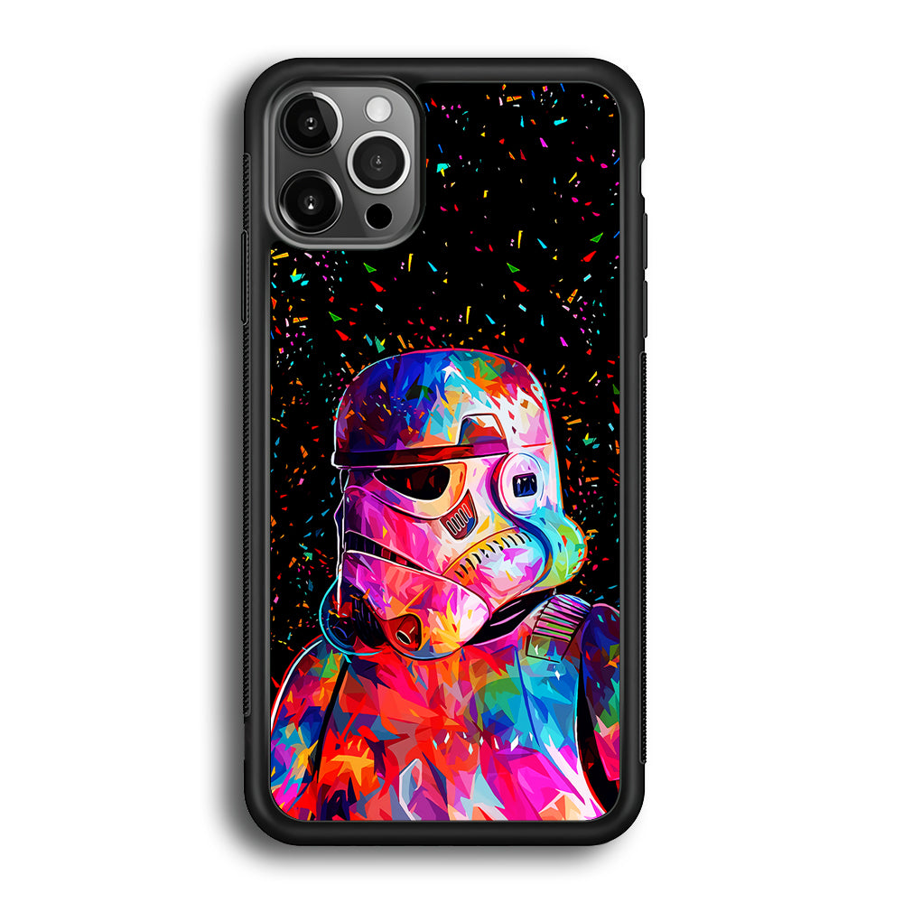 Star Wars Stormtrooper Colorful iPhone 12 Pro Max Case