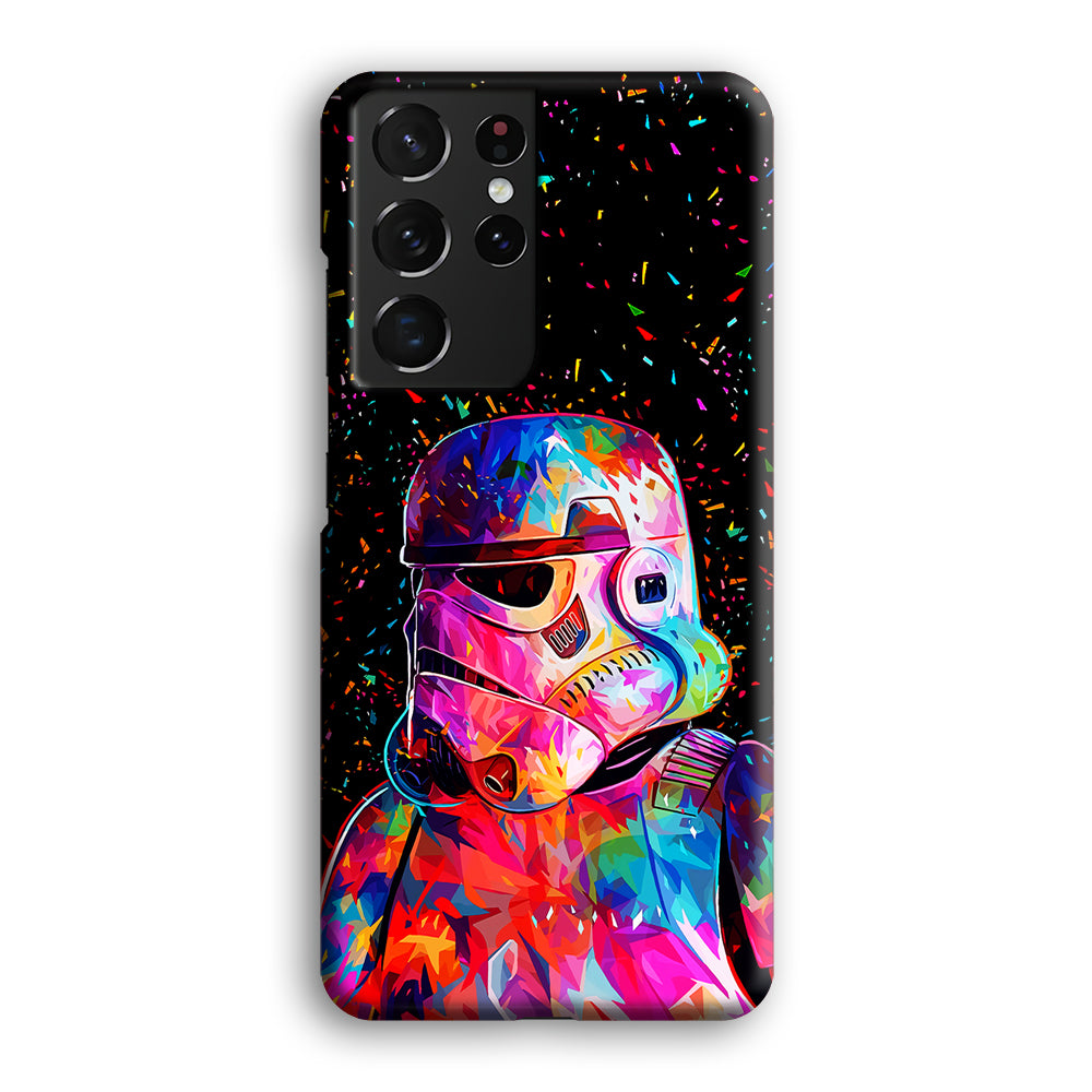 Star Wars Stormtrooper Colorful Samsung Galaxy S21 Ultra Case-Phone Case-3D Case-Altracase