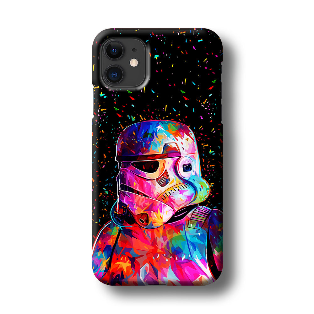 Star Wars Stormtrooper Colorful iPhone 11 Case