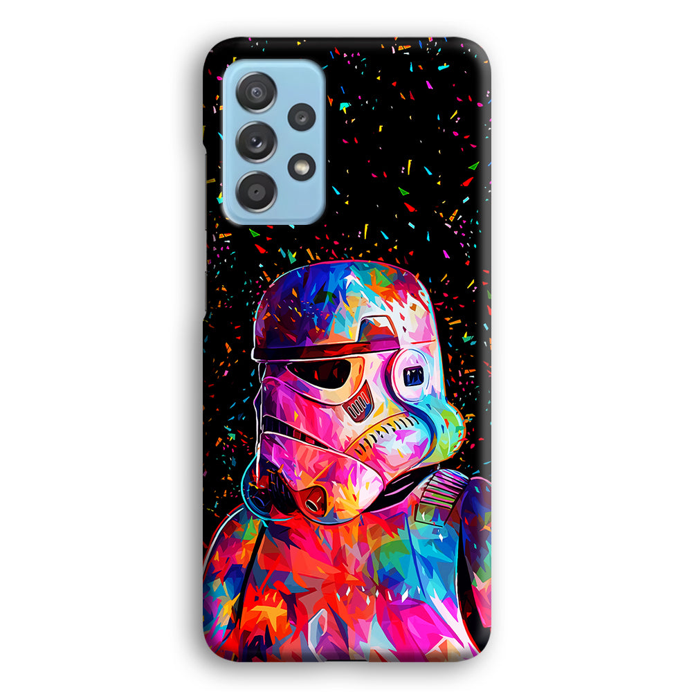 Star Wars Stormtrooper Colorful Samsung Galaxy A72 Case