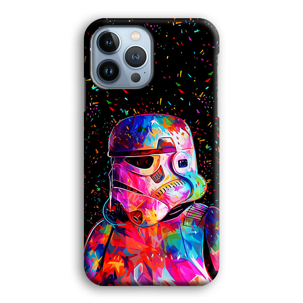 Star Wars Stormtrooper Colorful iPhone 13 Pro Case