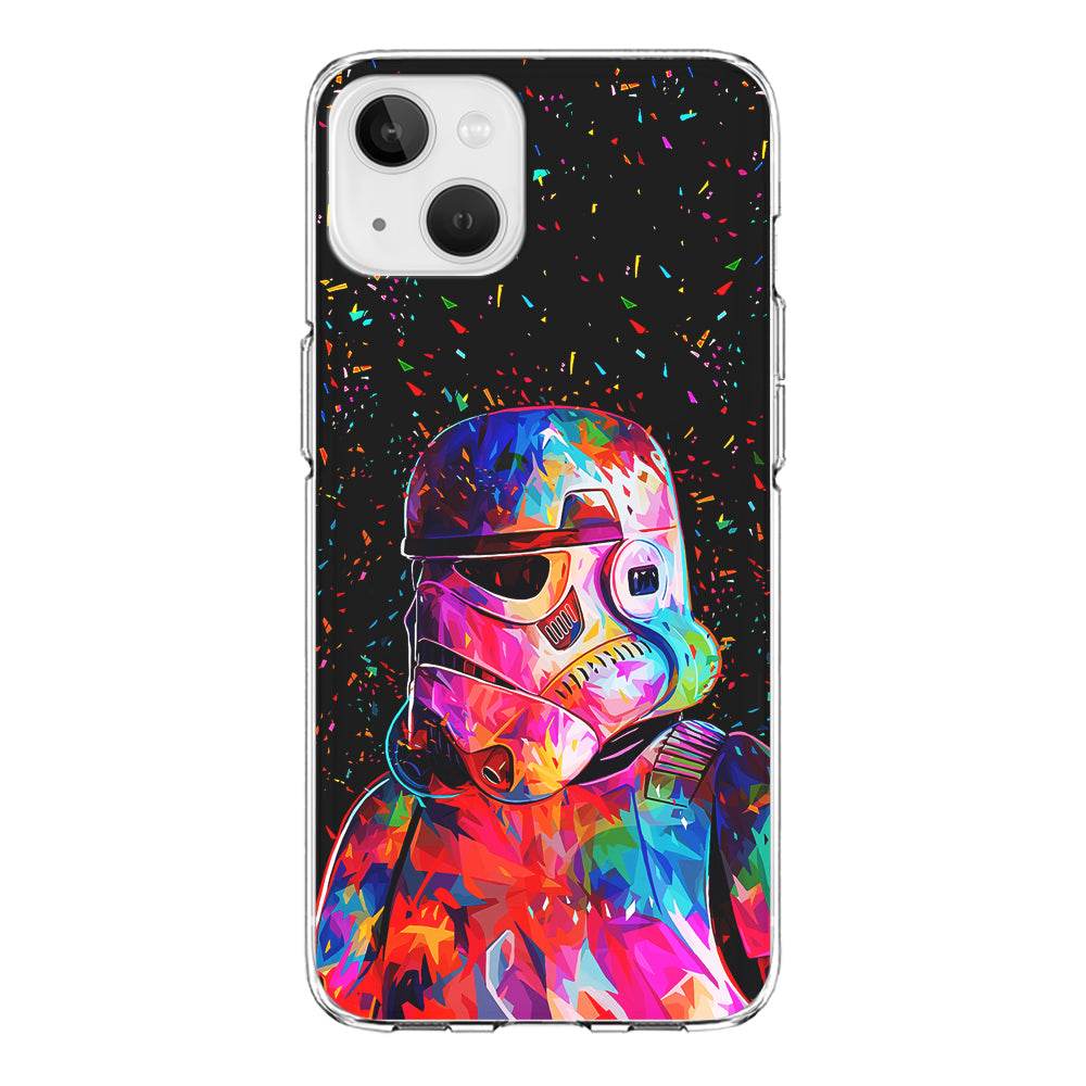 Star Wars Stormtrooper Colorful iPhone 13 Case-Phone Case-Clear Soft Case-Altracase