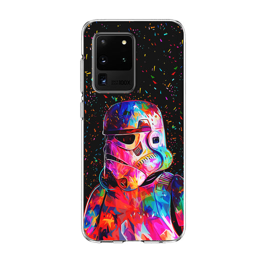 Star Wars Stormtrooper Colorful Samsung Galaxy S20 Ultra Case-Phone Case-Tempered Glass Case-Altracase