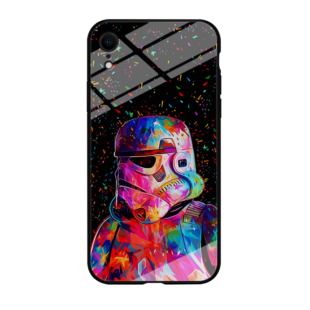 Star Wars Stormtrooper Colorful iPhone XR Case
