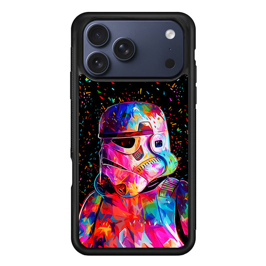 Star Wars Stormtrooper Colorful iPhone 17 Pro Case - Altracase