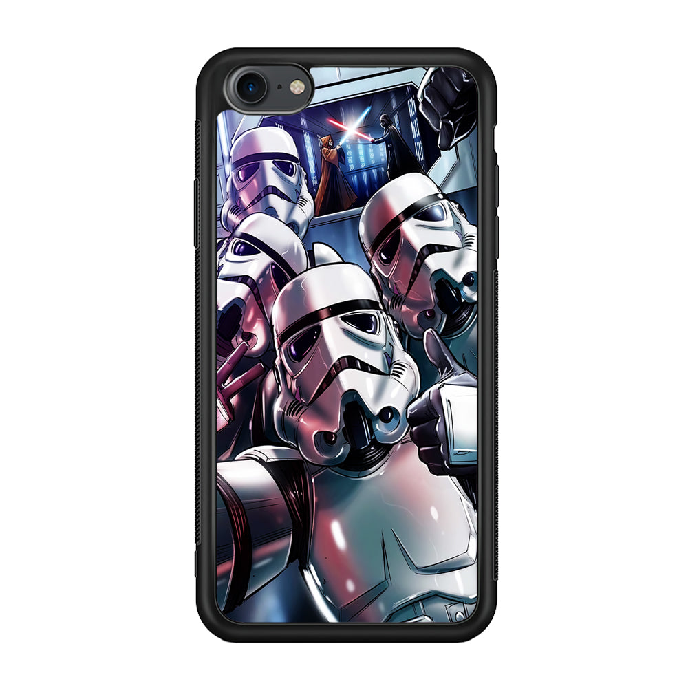 Star Wars Stormtrooper Selfie iPhone SE 2020 Case