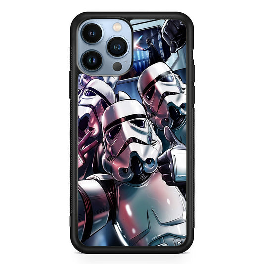 Star Wars Stormtrooper Selfie iPhone 13 Pro Max Case