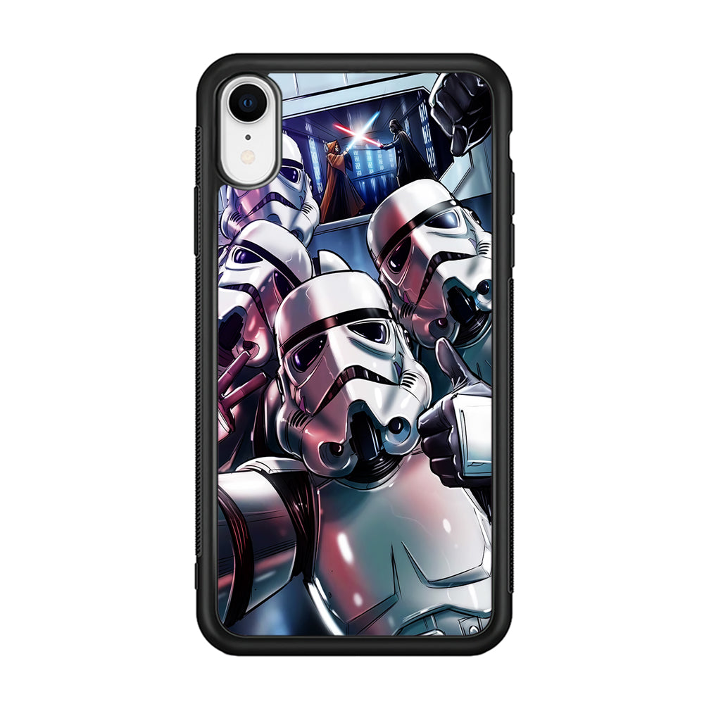 Star Wars Stormtrooper Selfie iPhone XR Case