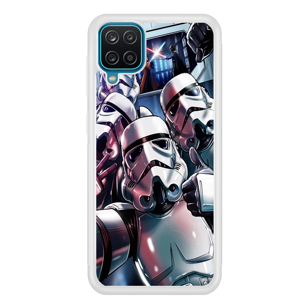 Star Wars Stormtrooper Selfie Samsung Galaxy A12 Case