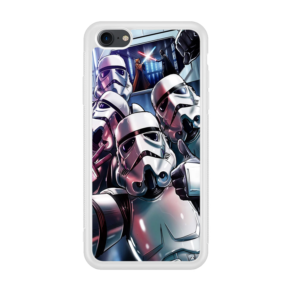 Star Wars Stormtrooper Selfie iPhone SE 2020 Case