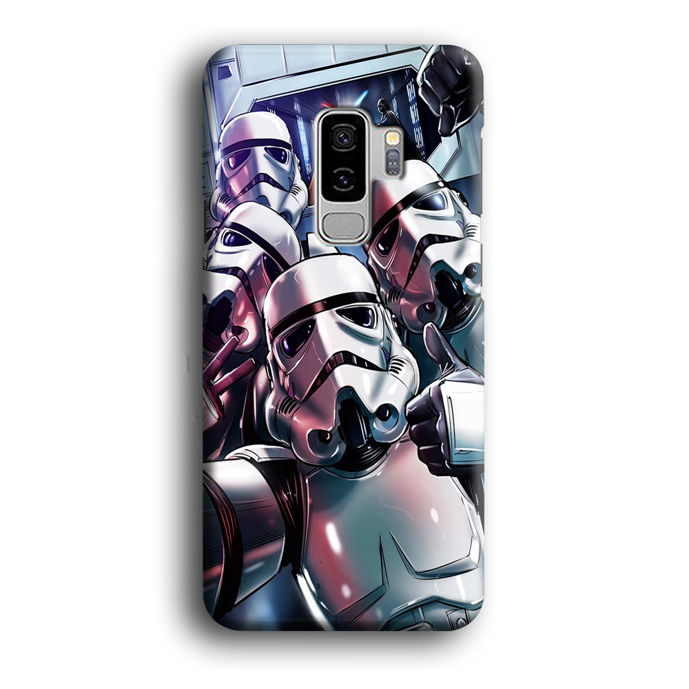 Star Wars Stormtrooper Selfie Samsung Galaxy S9 Plus Case