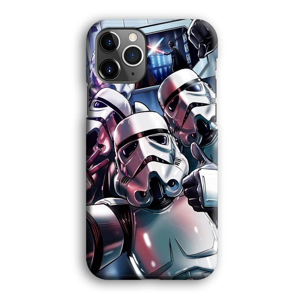 Star Wars Stormtrooper Selfie iPhone 12 Pro Case