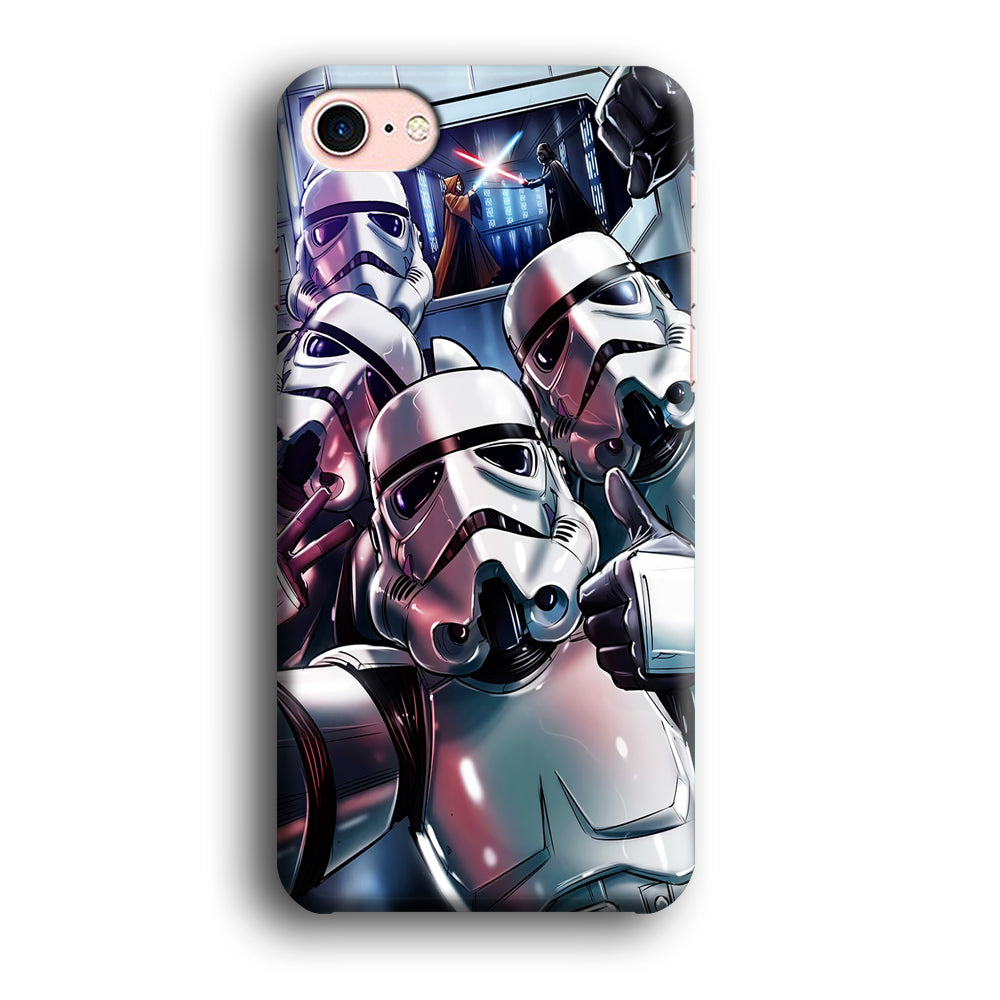Star Wars Stormtrooper Selfie iPhone SE 3 2022 Case