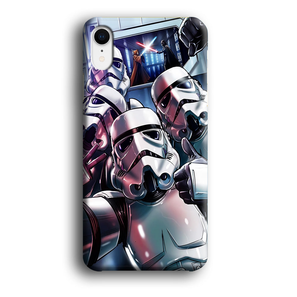 Star Wars Stormtrooper Selfie iPhone XR Case
