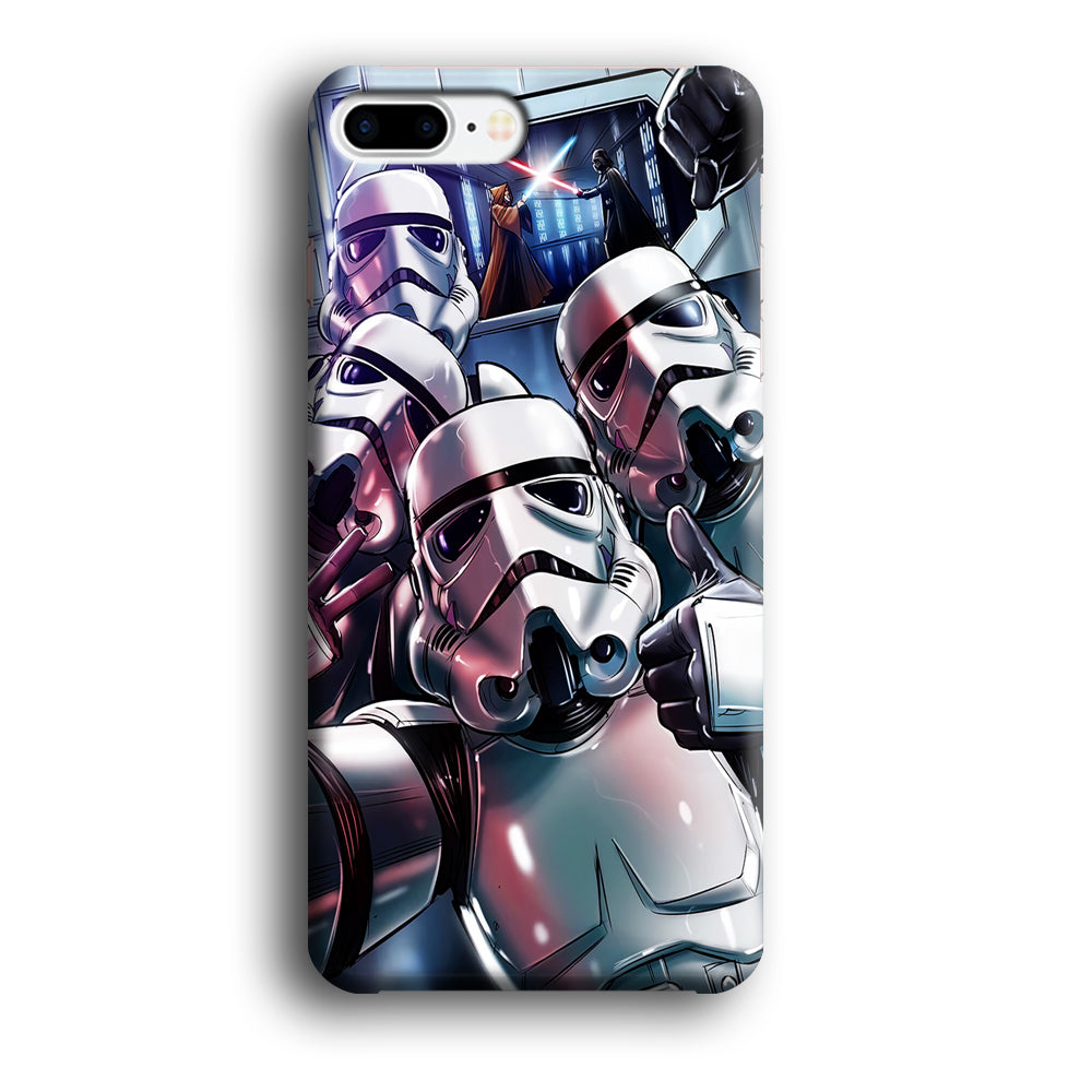 Star Wars Stormtrooper Selfie iPhone 8 Plus Case