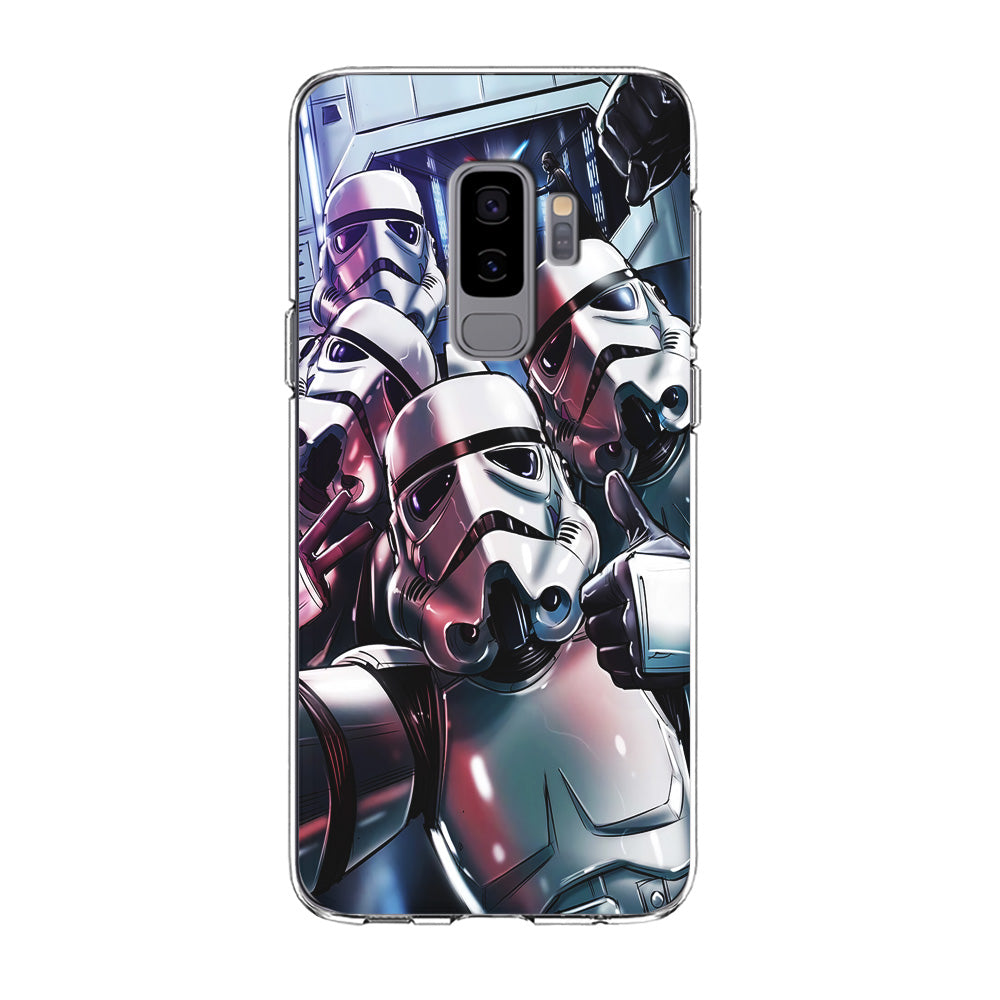 Star Wars Stormtrooper Selfie Samsung Galaxy S9 Plus Case