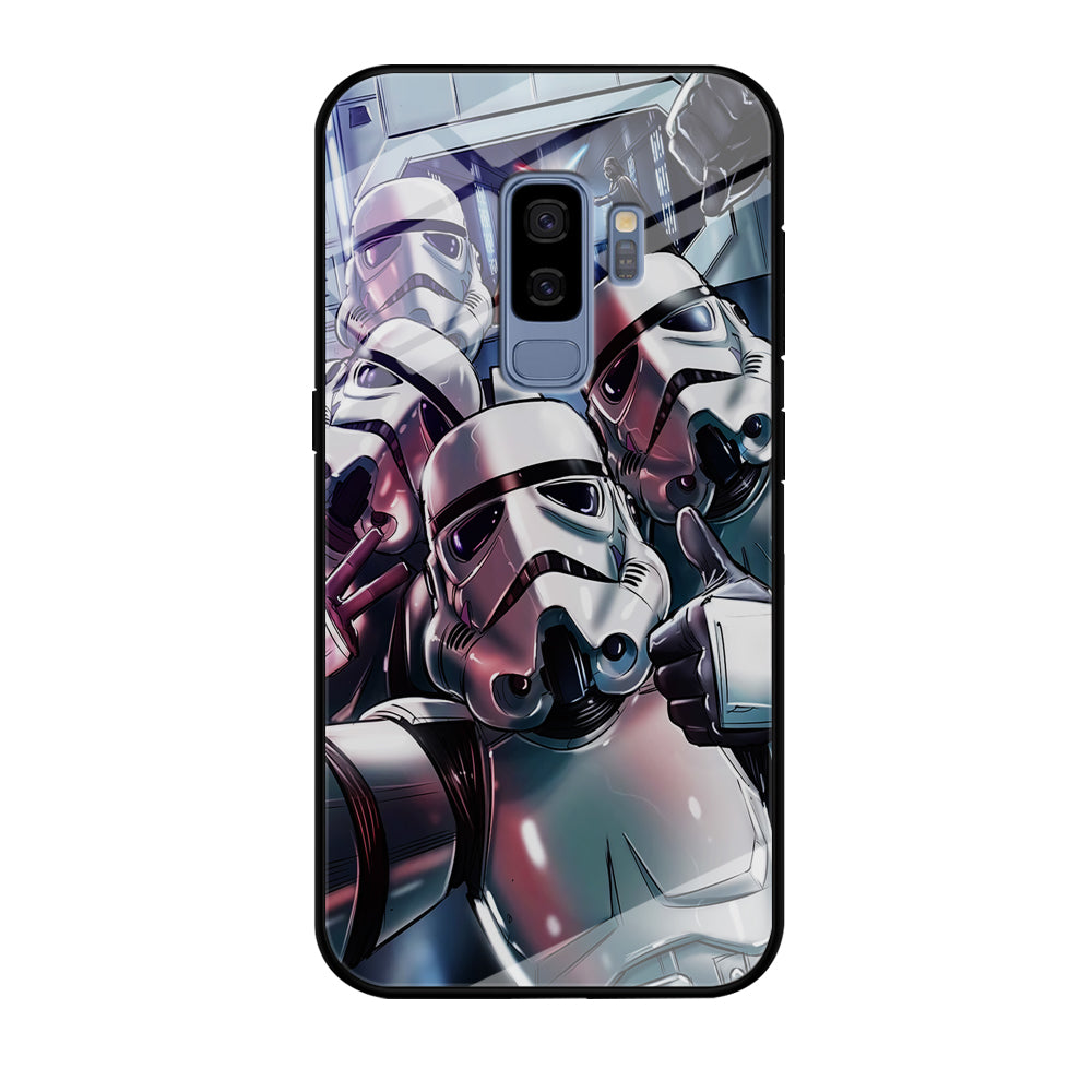 Star Wars Stormtrooper Selfie Samsung Galaxy S9 Plus Case