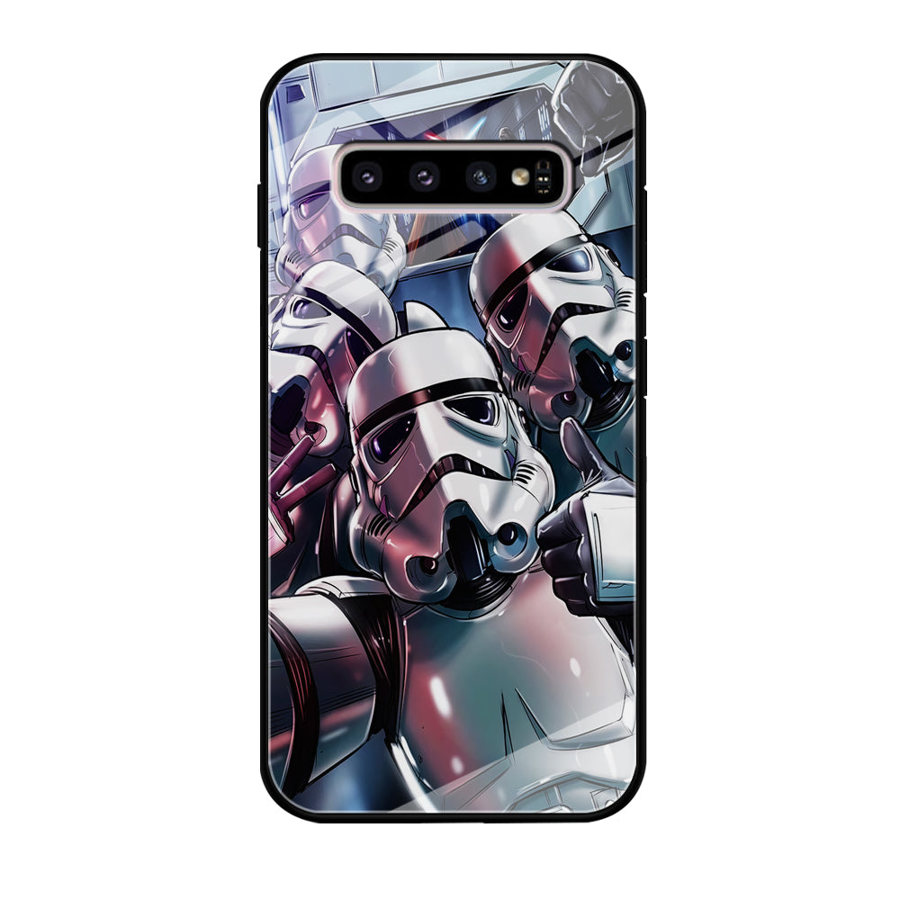 Star Wars Stormtrooper Selfie Samsung Galaxy S10 Case