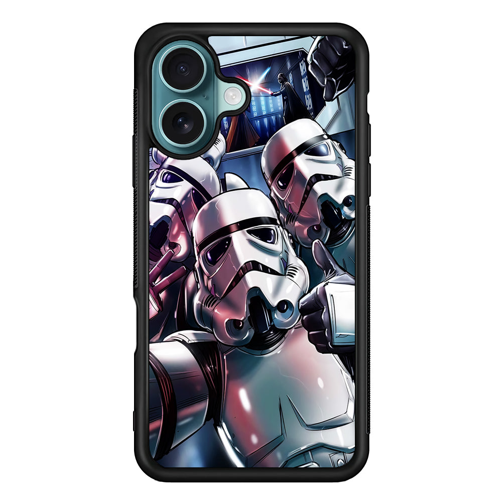 Star Wars Stormtrooper Selfie iPhone 16 Case - Altracase