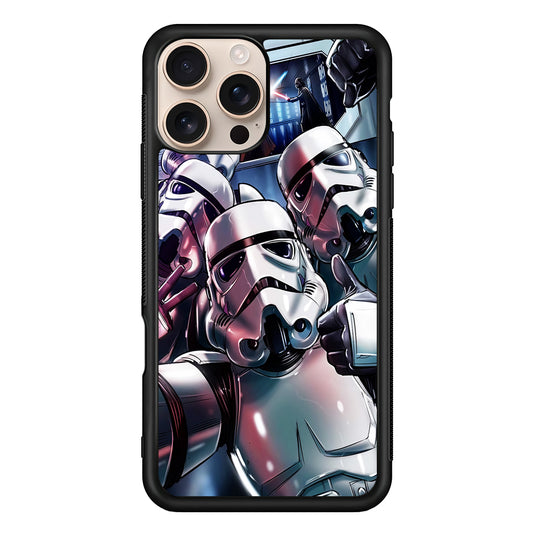 Star Wars Stormtrooper Selfie iPhone 16 Pro Case - Altracase