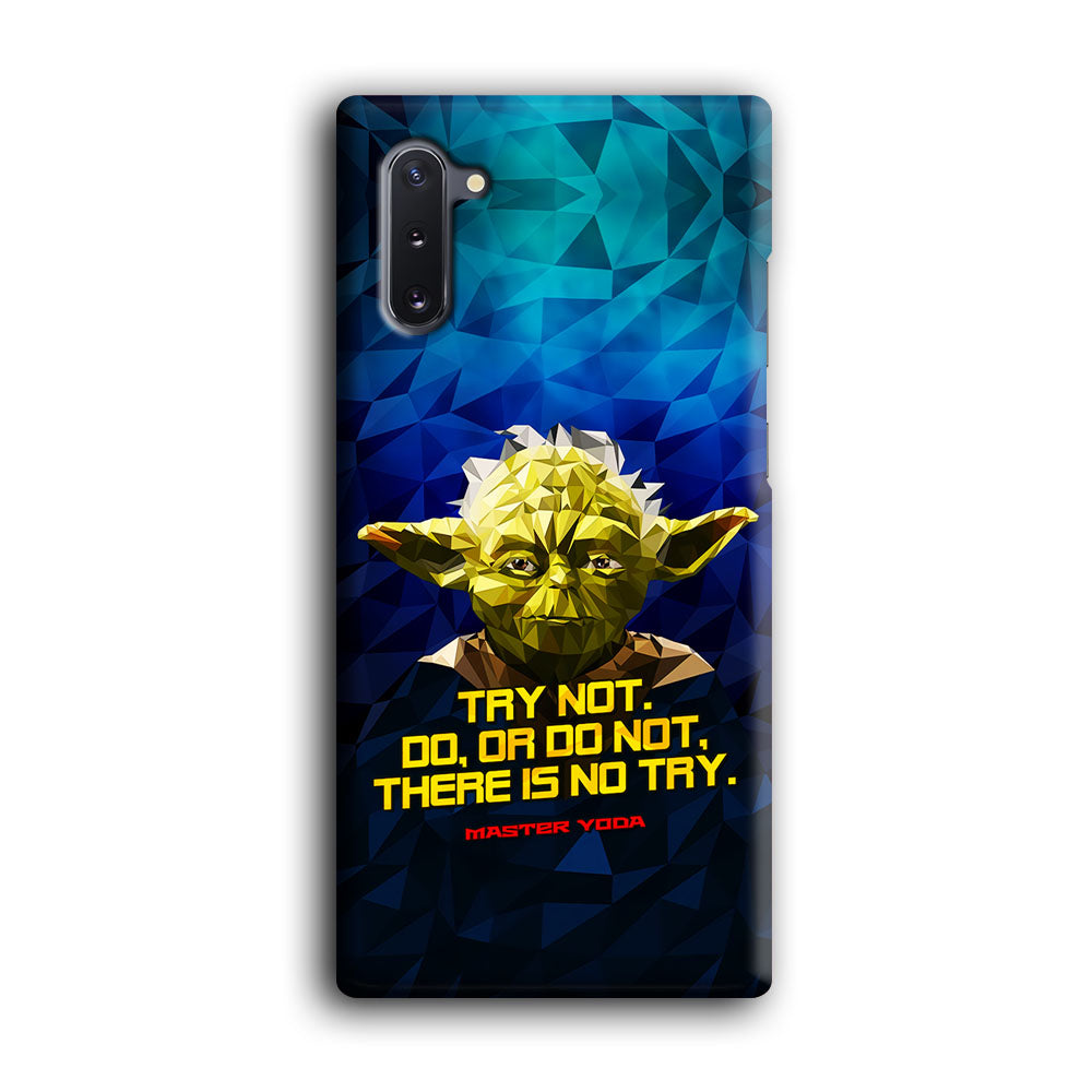 Star Wars Yoda Quote Samsung Galaxy Note 10 Case