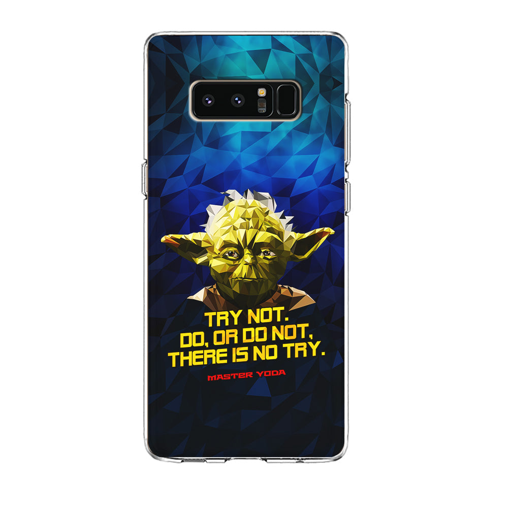 Star Wars Yoda Quote Samsung Galaxy Note 8 Case