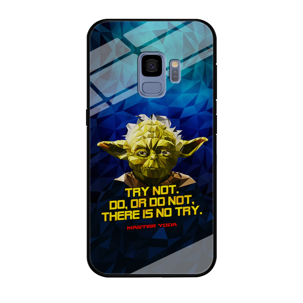 Star Wars Yoda Quote Samsung Galaxy S9 Case