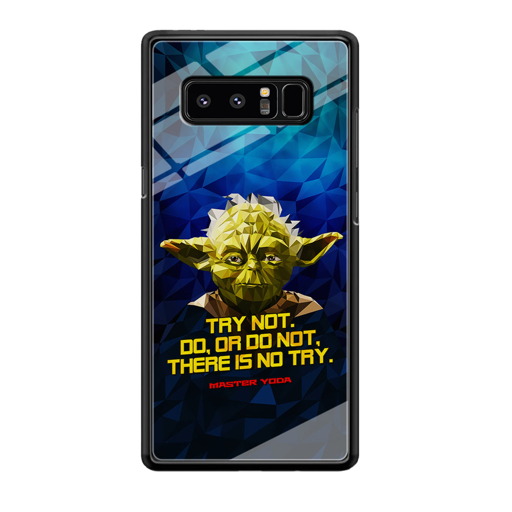 Star Wars Yoda Quote Samsung Galaxy Note 8 Case