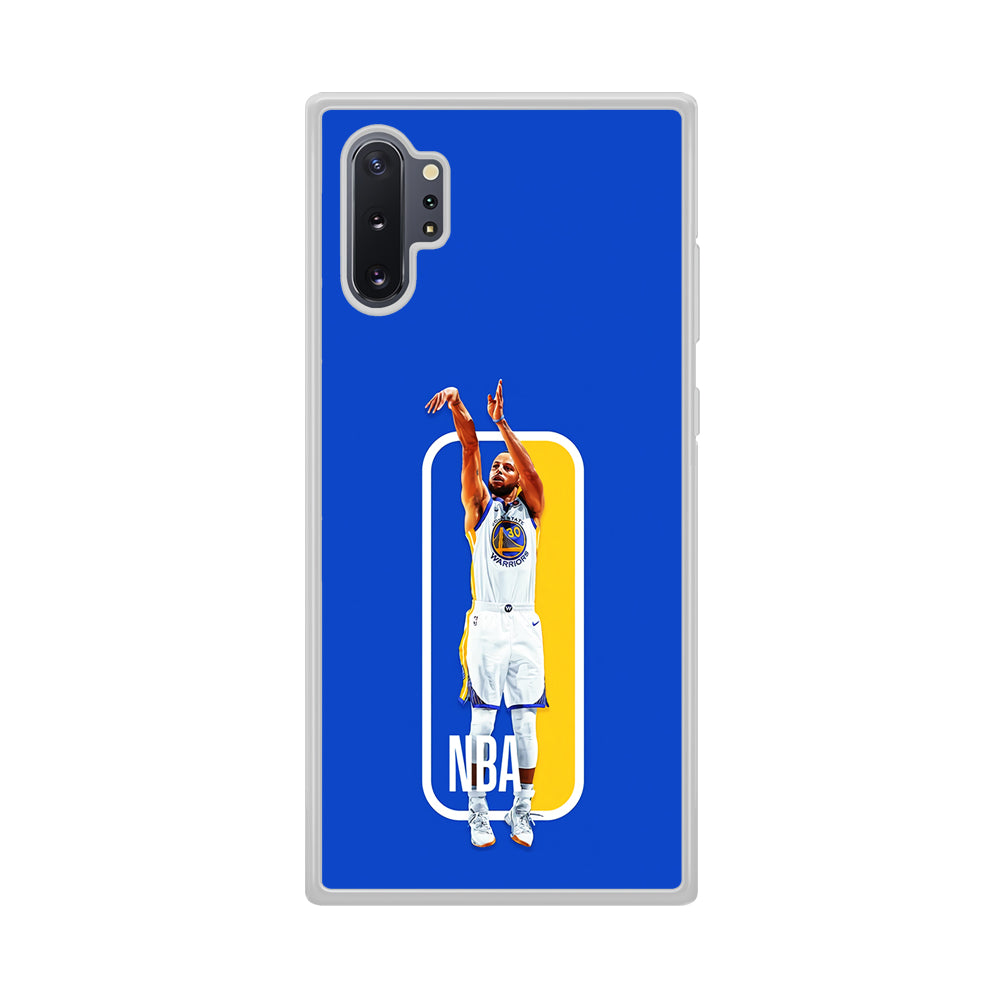 Stephen Curry Golden State Warriors Samsung Galaxy Note 10 Plus Case