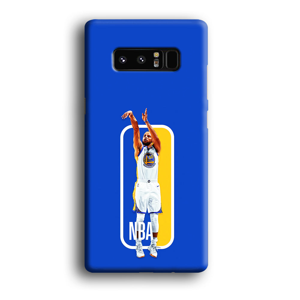 Stephen Curry Golden State Warriors Samsung Galaxy Note 8 Case