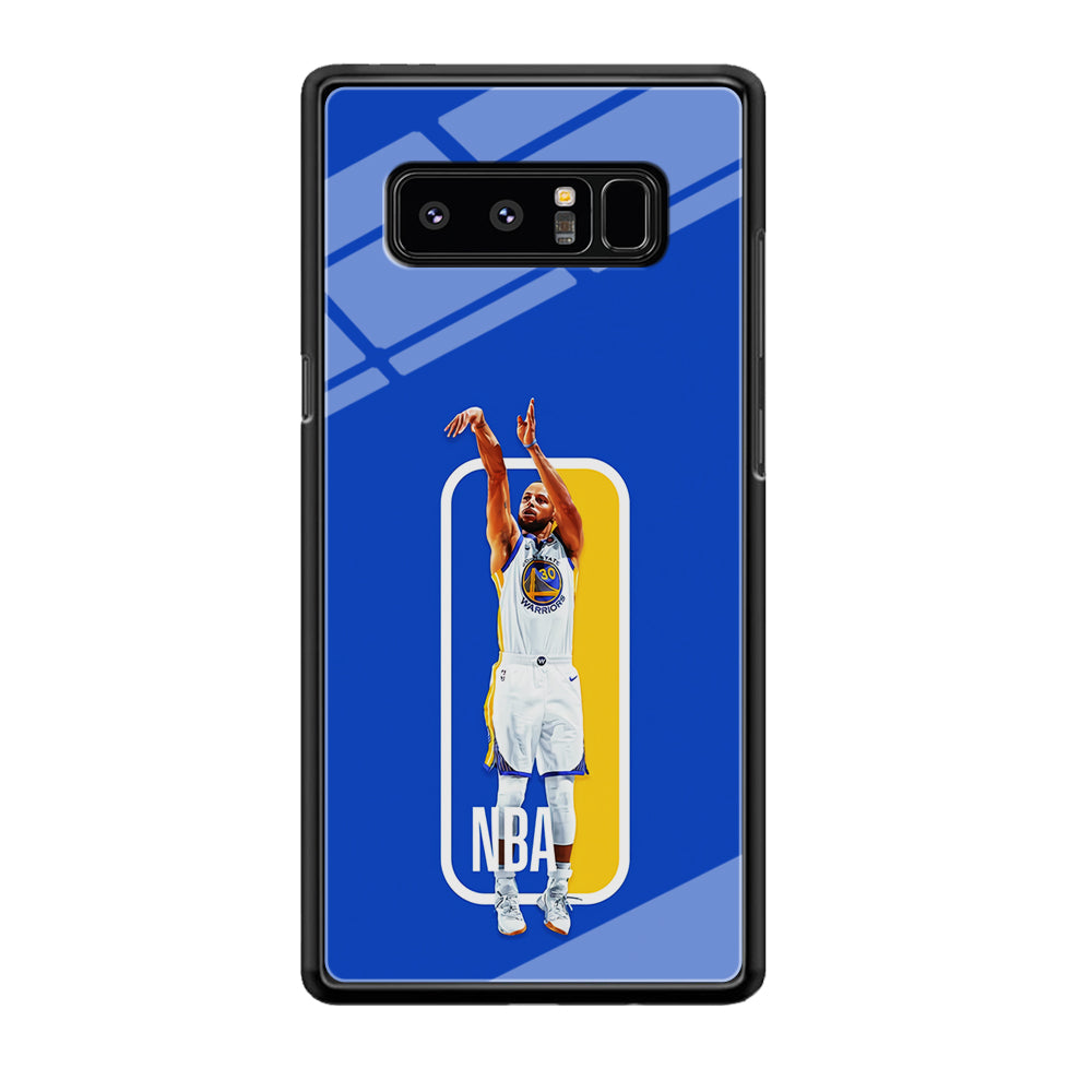 Stephen Curry Golden State Warriors Samsung Galaxy Note 8 Case