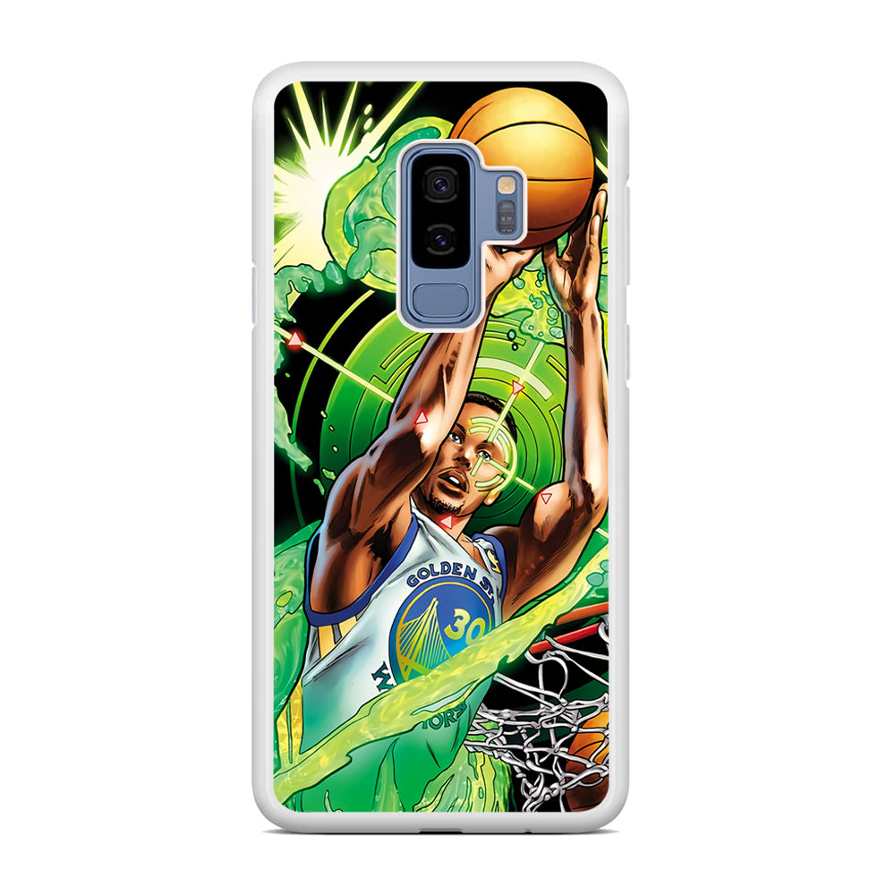 Stephen Curry Jump Art Samsung Galaxy S9 Plus Case