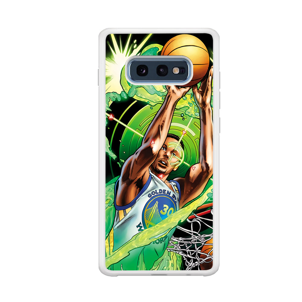 Stephen Curry Jump Art Samsung Galaxy S10E Case