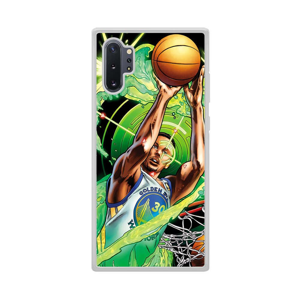 Stephen Curry Jump Art Samsung Galaxy Note 10 Plus Case