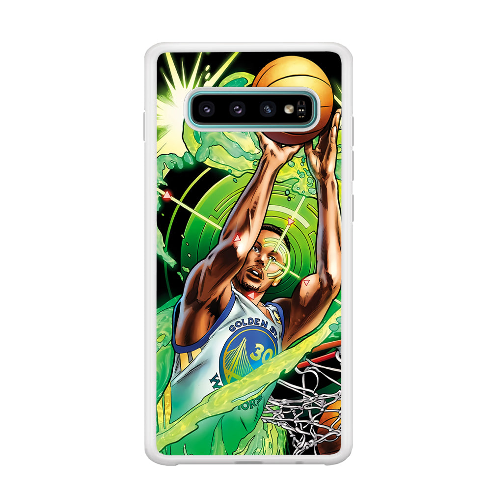 Stephen Curry Jump Art Samsung Galaxy S10 Case