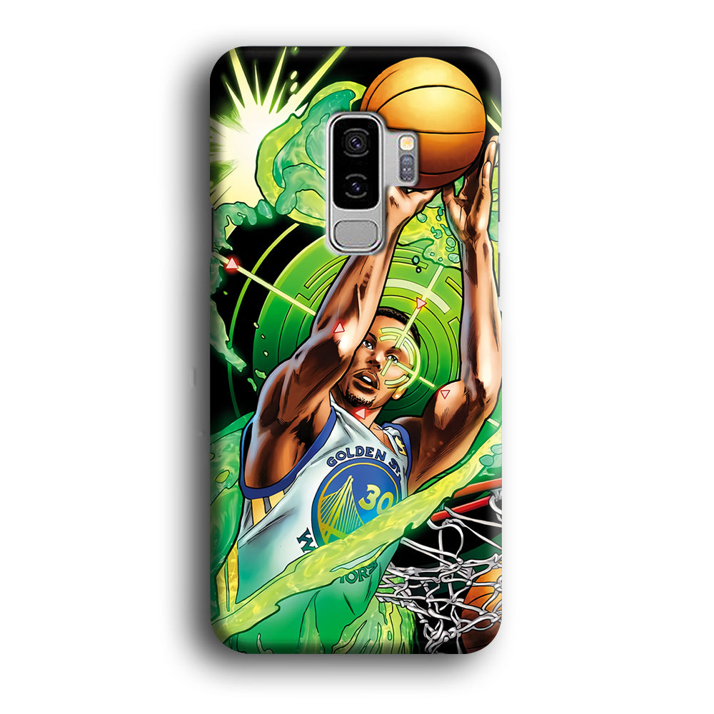 Stephen Curry Jump Art Samsung Galaxy S9 Plus Case