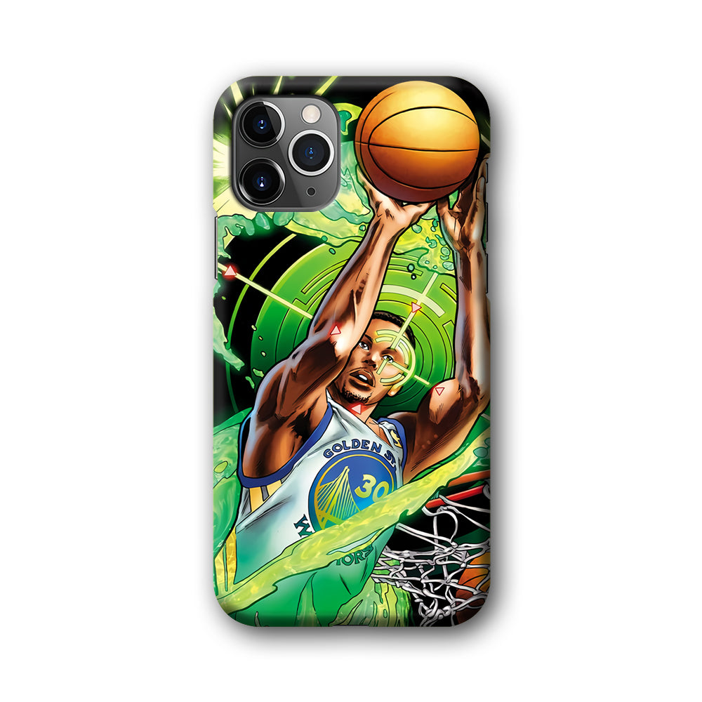 Stephen Curry Jump Art iPhone 11 Pro Case