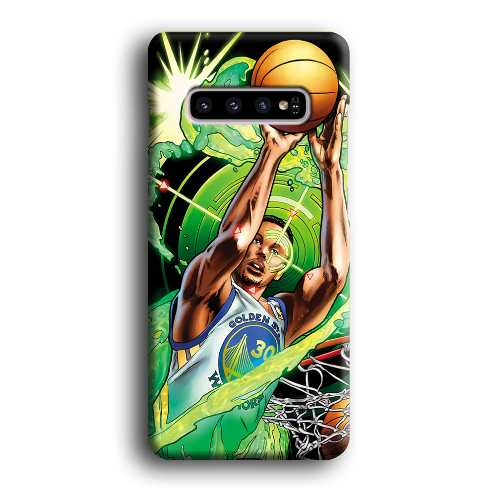 Stephen Curry Jump Art Samsung Galaxy S10 Case