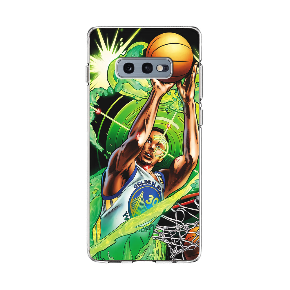 Stephen Curry Jump Art Samsung Galaxy S10E Case